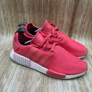 Adidas NMD R1 Trace Scarlet‎ Women's Size 9.5 Shoes Sneakers Shoes CQ2014